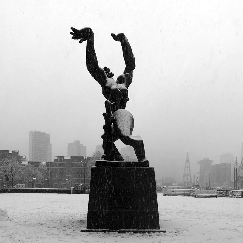 Zadkine statue Rotterdam